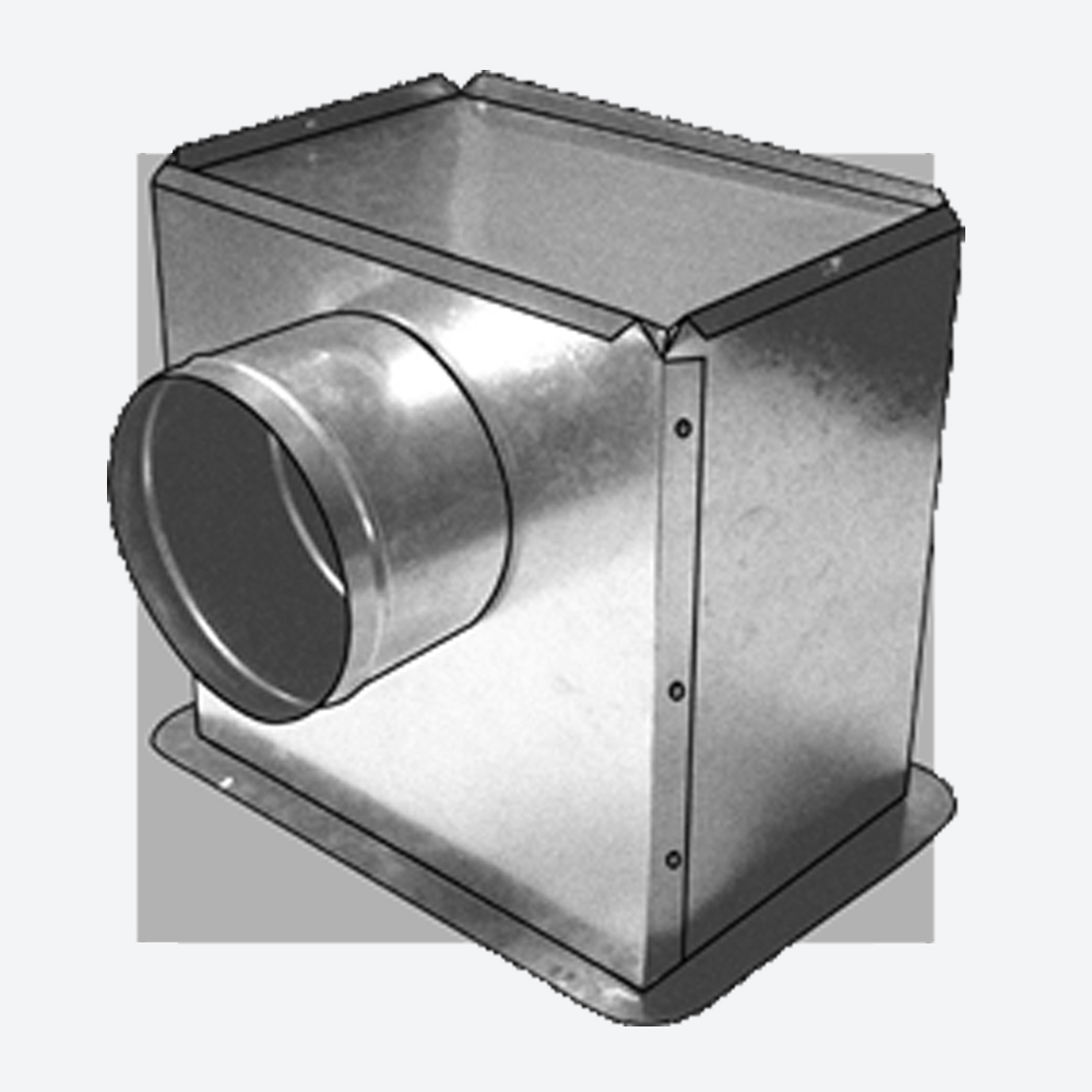 509 90 Insulated Radiation Damper Boot